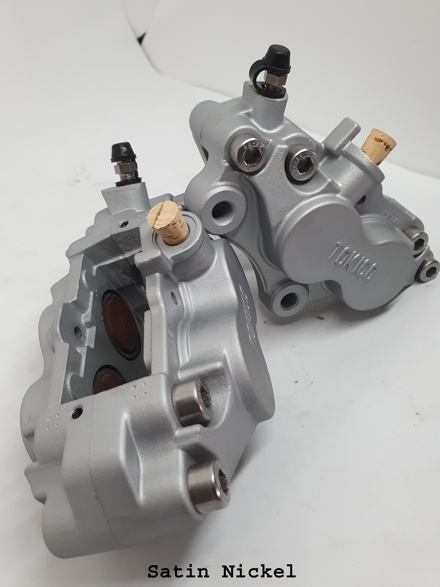Tokico 4 Pot Kawasaki Calipers (pair) - Ragged Moto