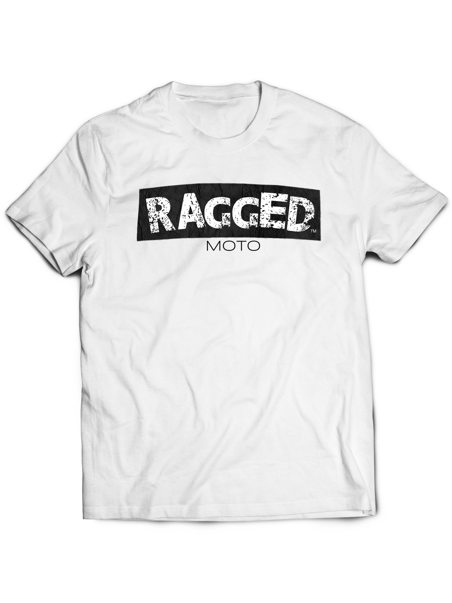 Ragged Moto T Shirt White