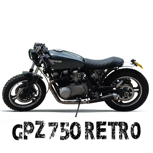 Kawasaki GPZ750 Retro Tracker